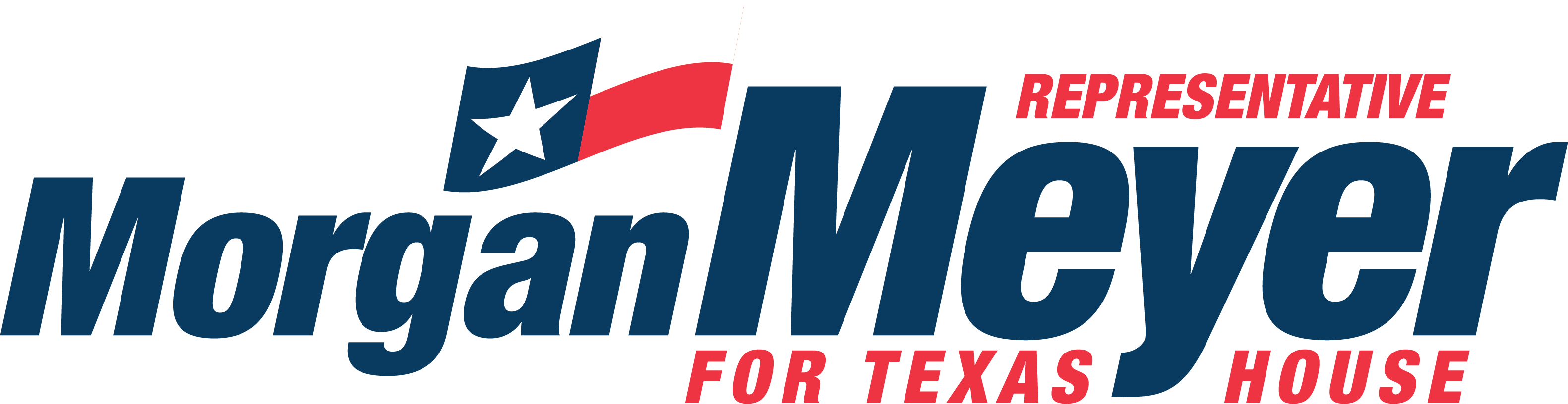 Representative Morgan Meyer for Texas House logo, Allyn Media