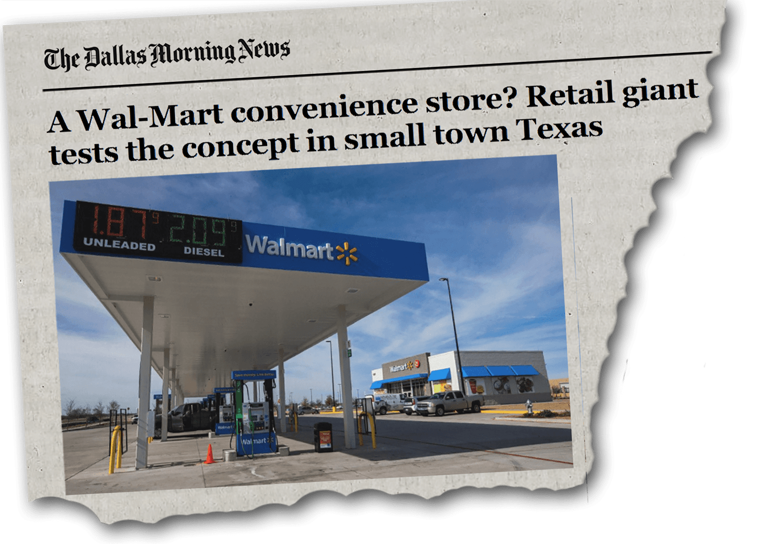 Walmart Convenience store - Allyn Media