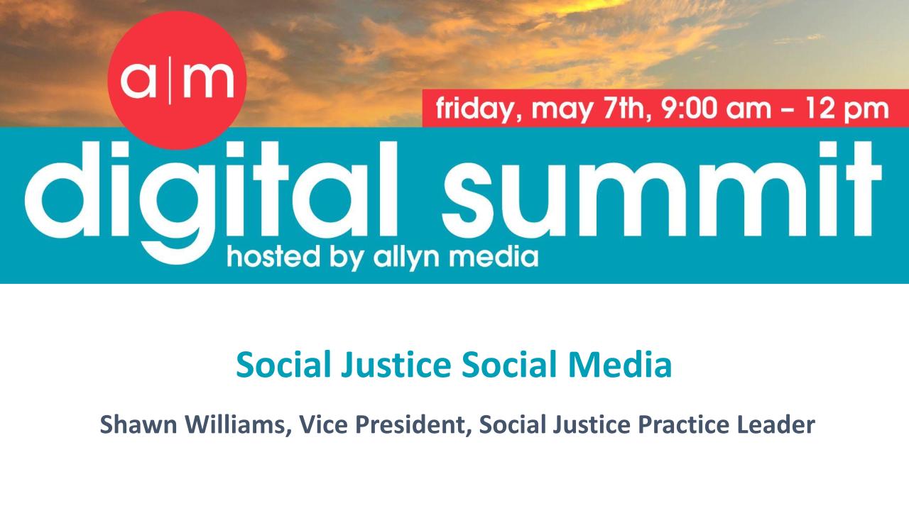 Allyn Media - Social Justice Social Media